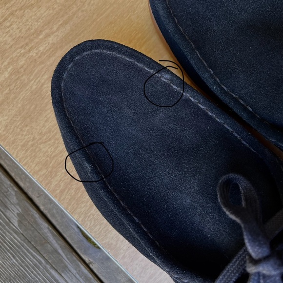 Everlane Wm’s Moc-Toe Boot In Black Suede Sz 11 - Picture 14 of 14